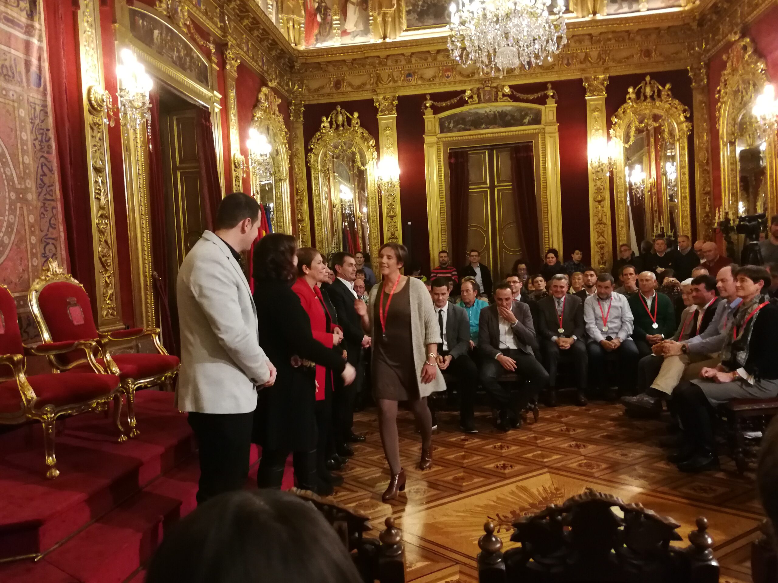 Marina Zapata Gutiérrez Medalla de Plata al Mérito Deportivo 2017